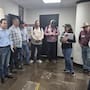 Habitantes de la sierra de Álamos se manifiestan en Semarnat para exigir que no se cierren las minas de la región