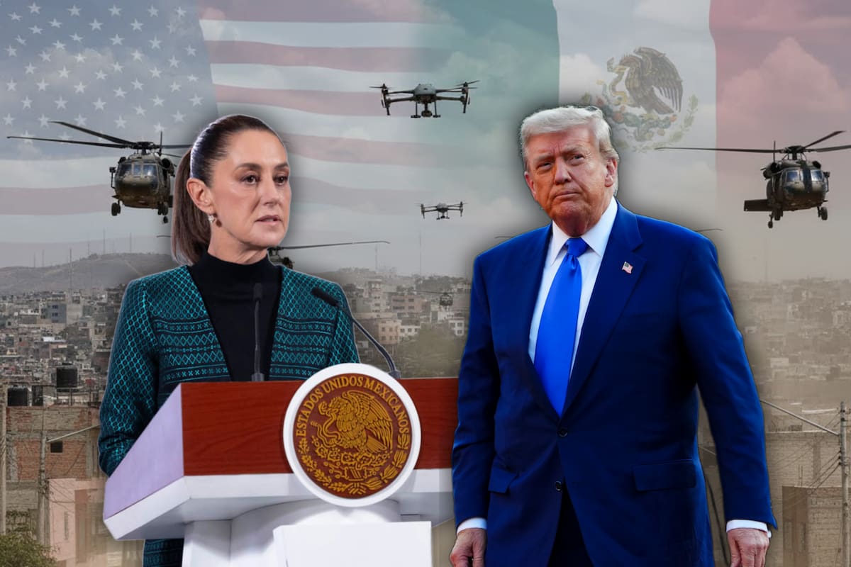 Tras acusaciones de Trump sobre violencia, Sheinbaum rechaza intervención militar y pide a Estados Unidos frenar el tráfico de armas como vía para reducir a los cárteles