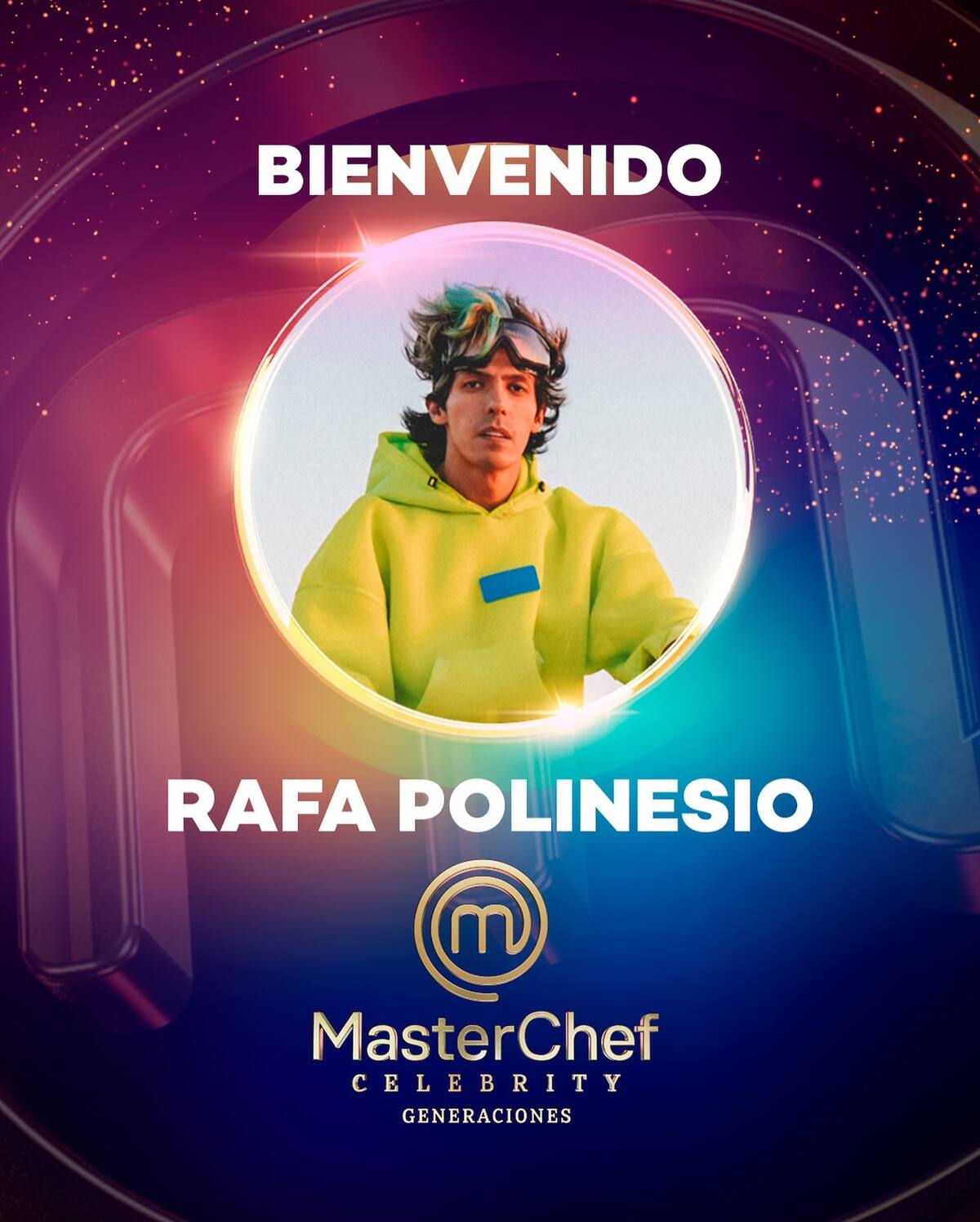 Rafa Polinesio se une a "MasterChef Celebrity" 2025 / Instagram @ppteamrafa