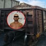 Lo descubren robando fierro dentro de un vagón de tren y termina detenido