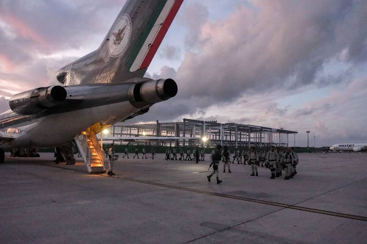 El gobierno de Claudia Sheinbaum acordó con el presidente Trump un despliegue de elementos de seguridad en la frontera con EU. | Especial