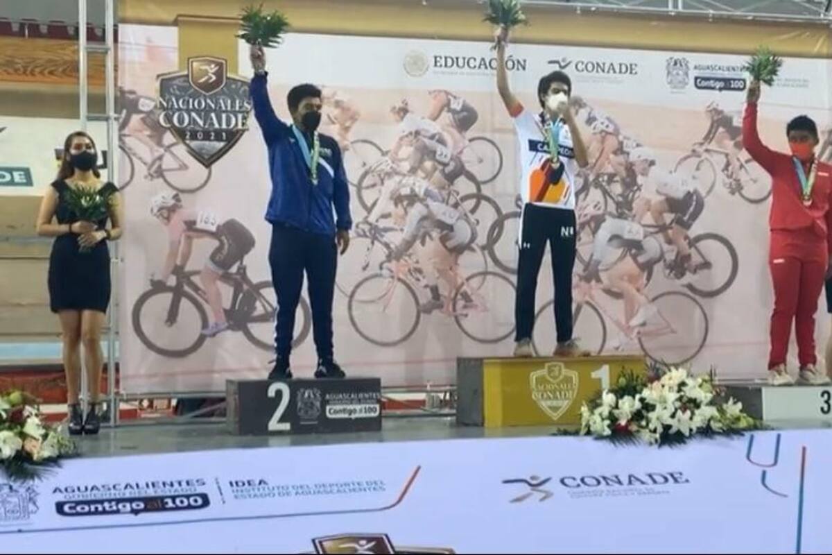 Gana Valentino Reséndiz bronce para Sonora en ciclismo de JNC