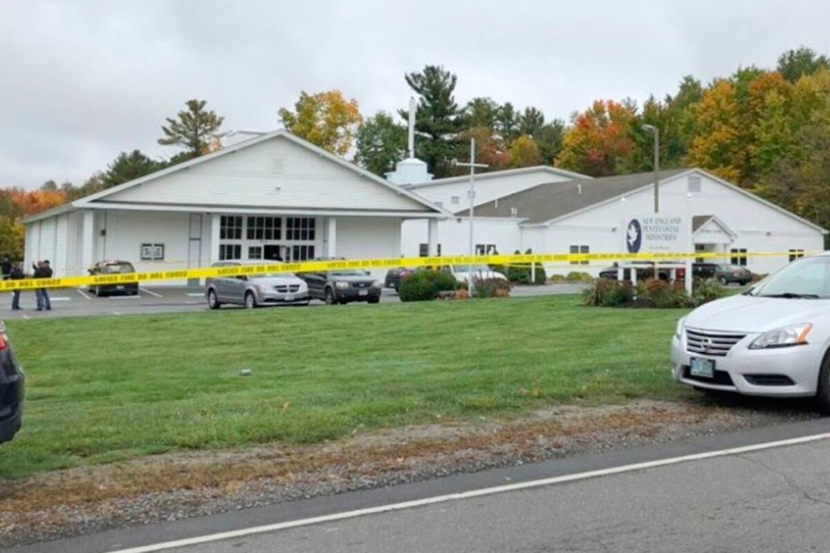 Se registra tiroteo en iglesia de Nuevo Hampshire; se celebraba una boda