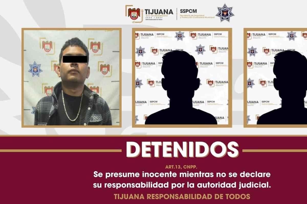 Detienen a tres, dos menores de 13 y 15, por robo con violencia de vehículo