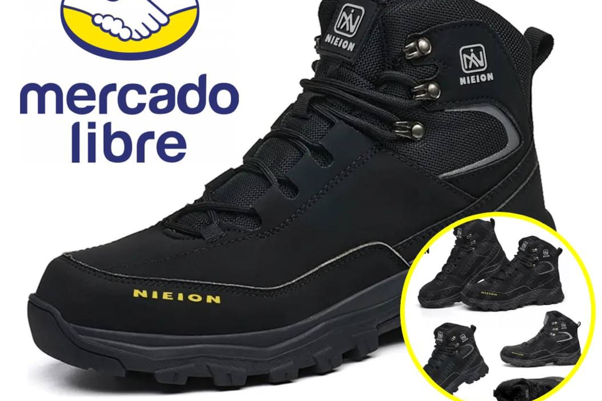 Oferta de Mercado Libre remata botas de seguridad industriales; tienen el 53% de descuento