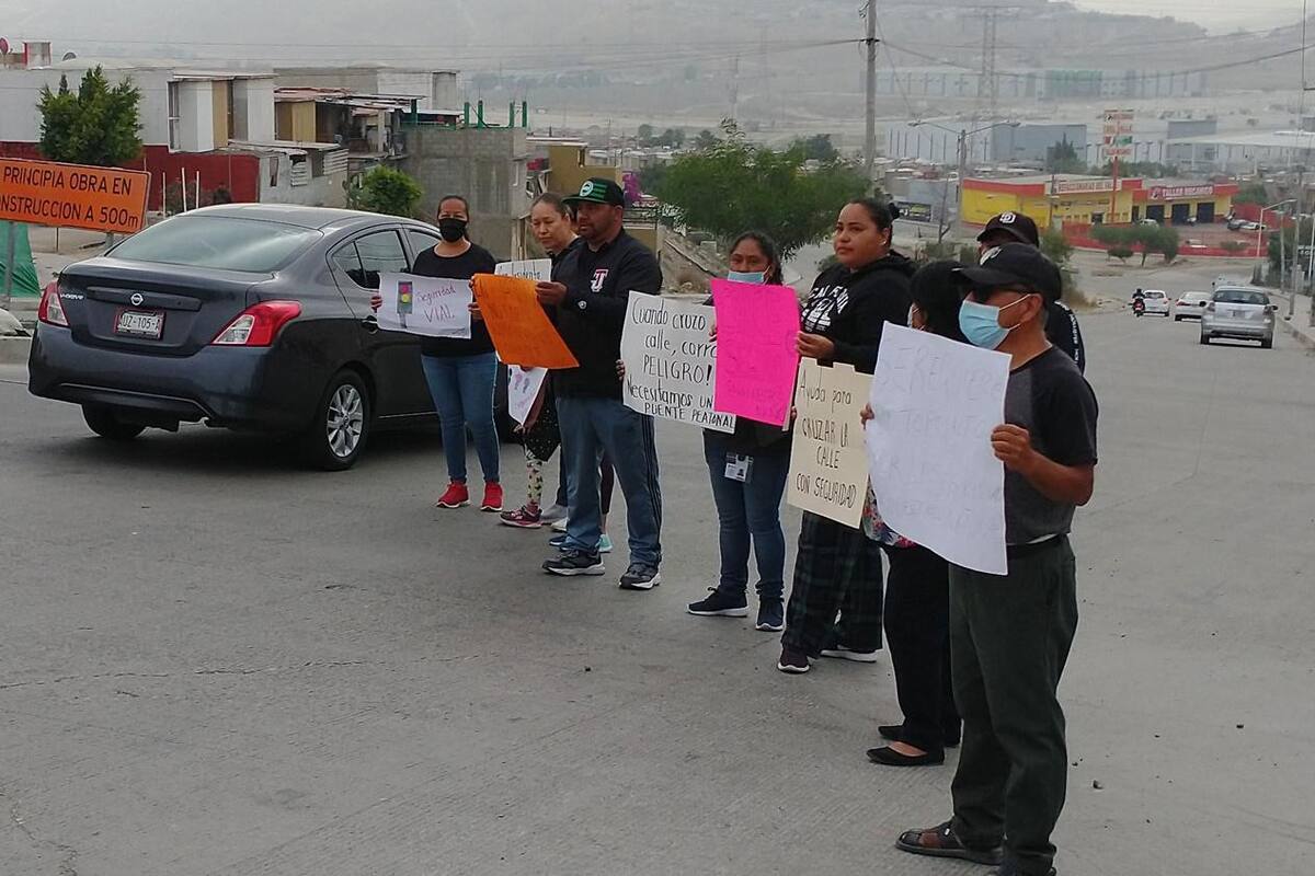 Seguridad de alumnos de escuela de Tijuana peligra por falta de señalamientos viales