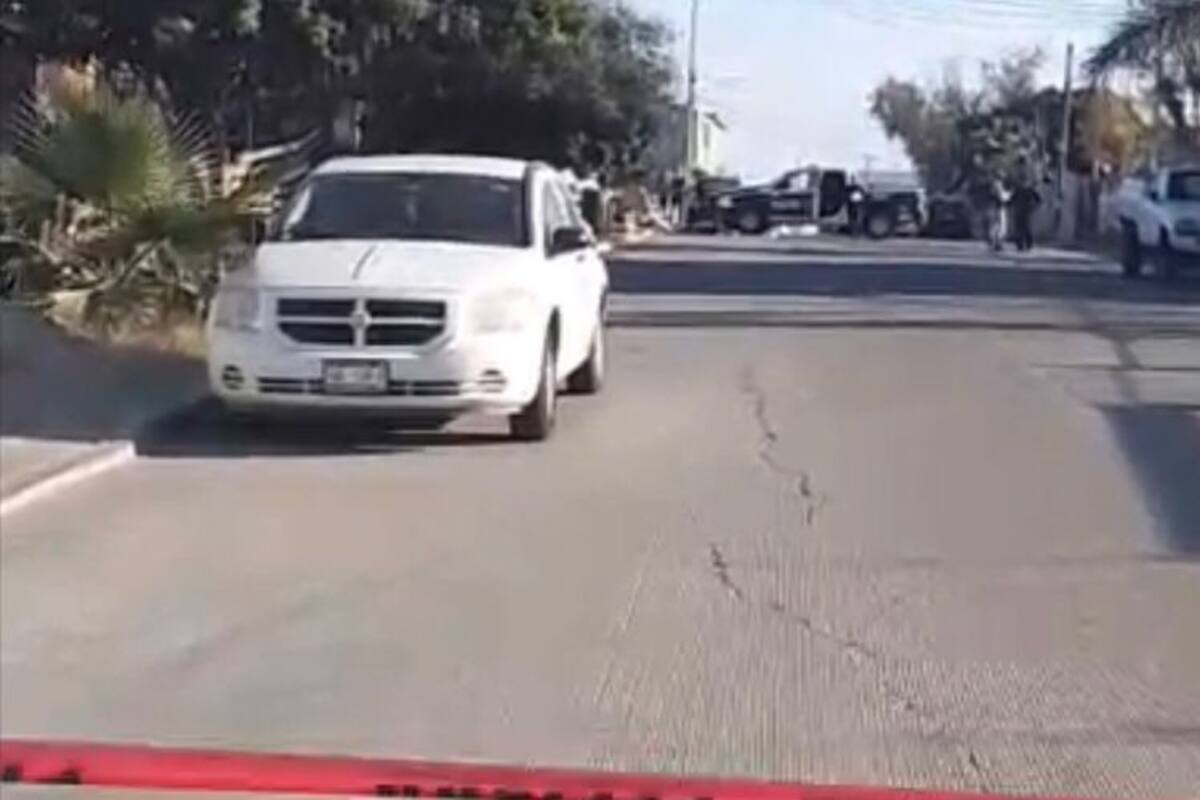 Abaten a tiros a dos hombres en Rosarito