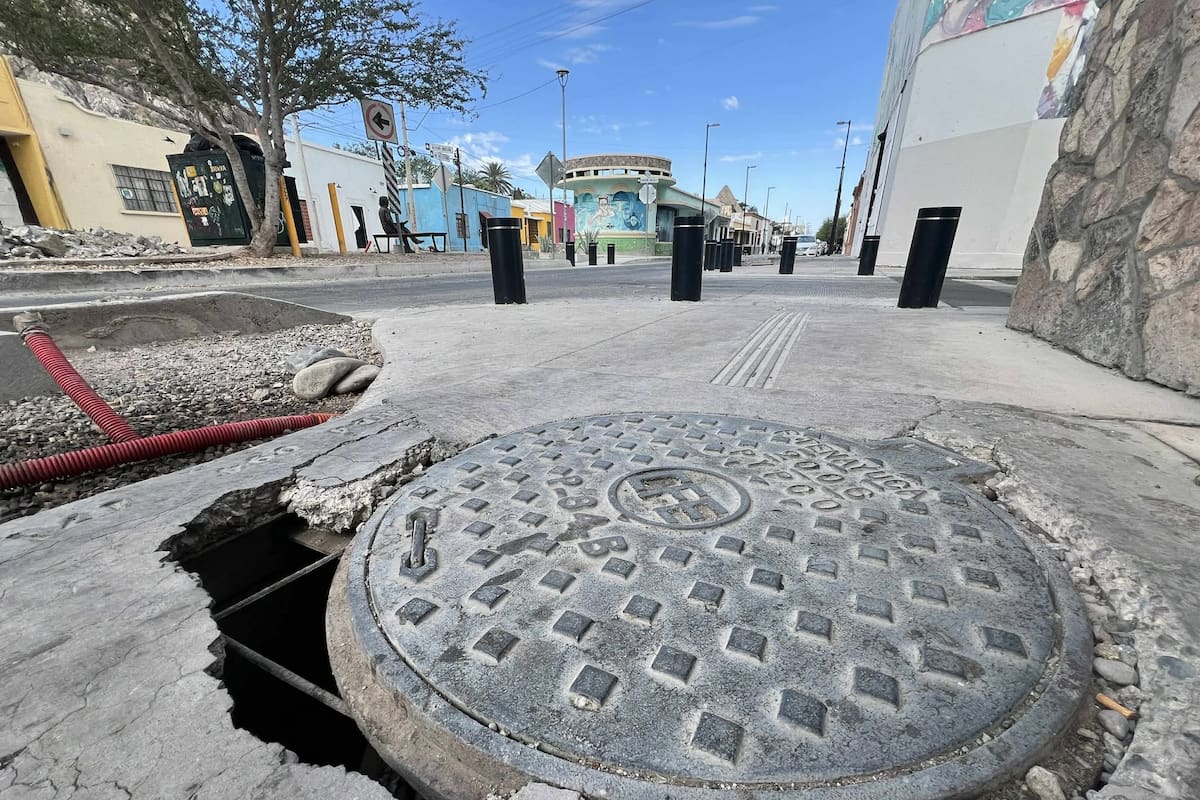 Banquetas de Hermosillo están llenas de obstáculos