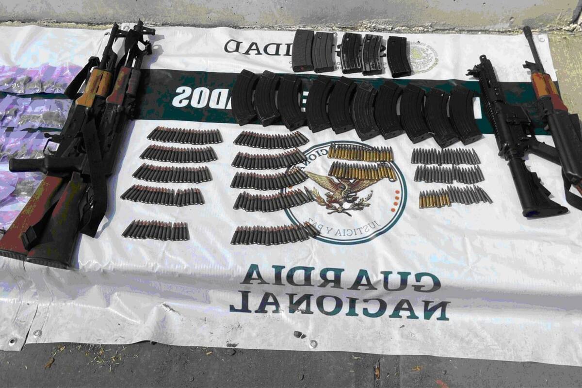 Aseguran armas, drogas y vehículos en la invasión Guayacán de Hermosillo