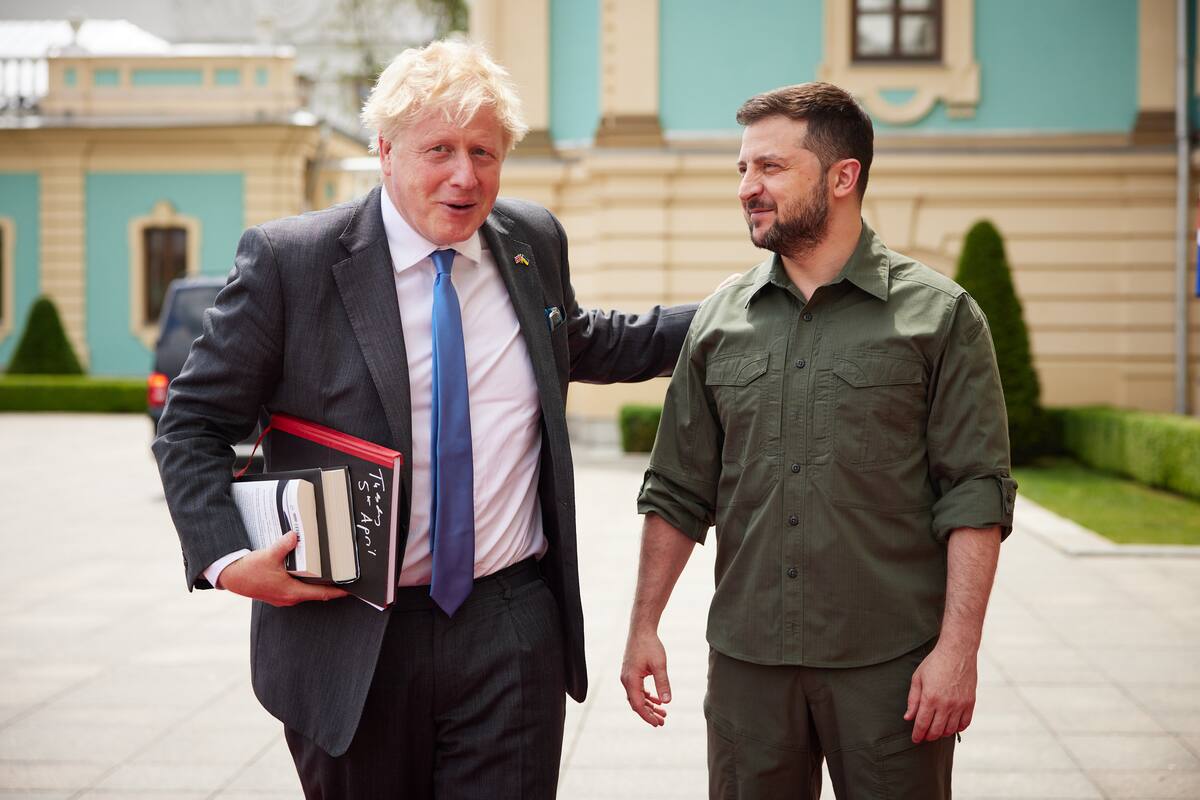 Reino Unido respaldará a Ucrania "a largo plazo" frente a la "fatiga de guerra": Boris Johnson