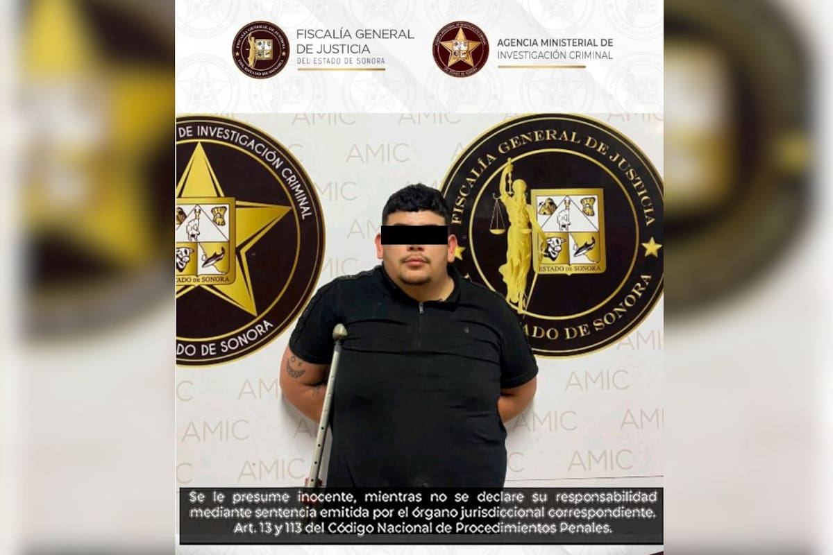 Vinculan a proceso a Jesús Sebastián “N” por disparar a una pareja en Nogales; huyó tras la riña y fue capturado por la AMIC meses después