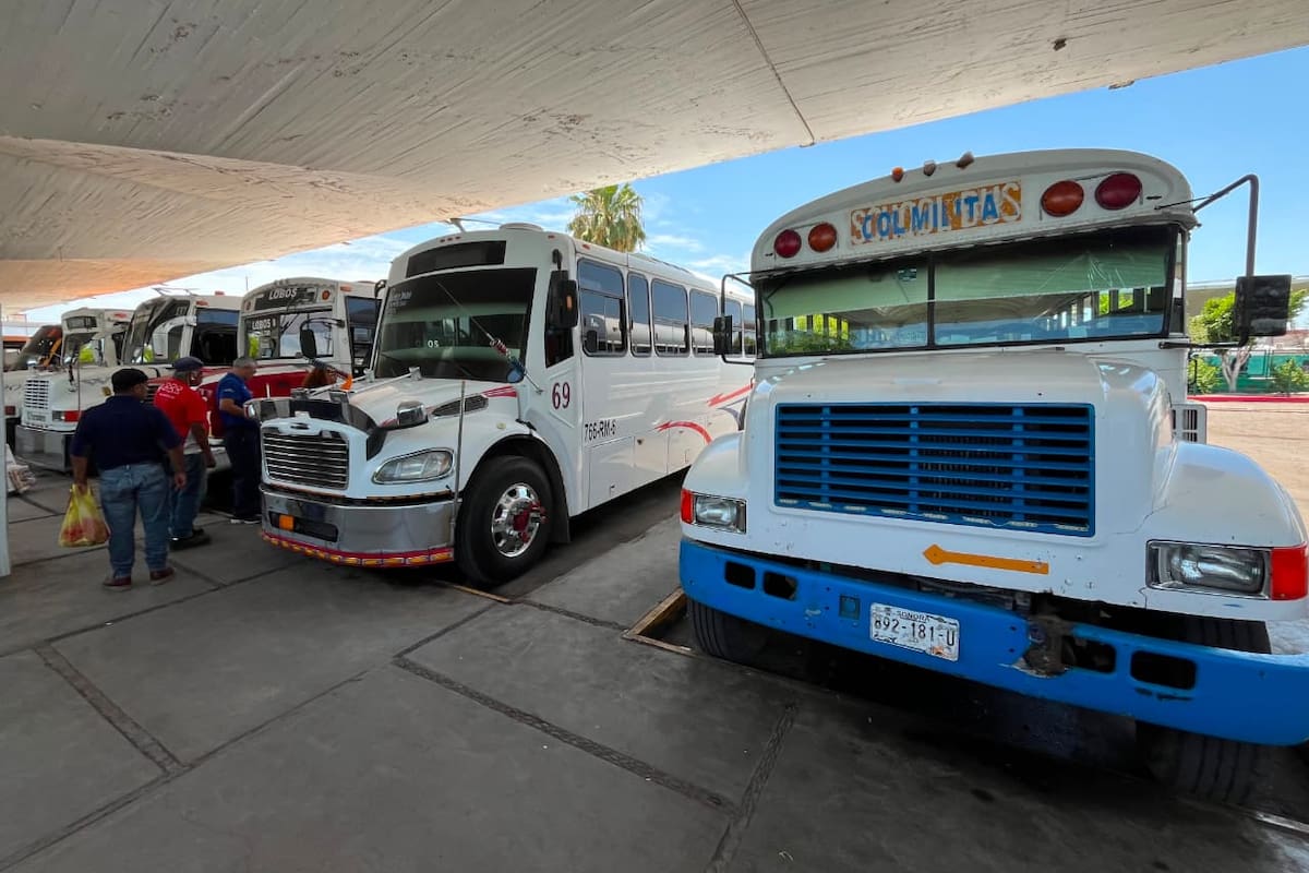 Aumenta el pasaje del transporte suburbano en Sonora; entrará en vigor el 16 de agosto