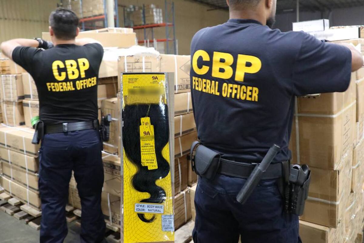 Incautan casi 13 toneladas de cabello humano en EU; podría ser de prisioneros chinos