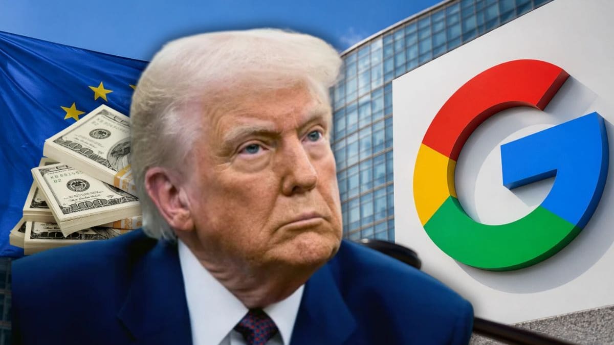 Trump amenaza con nuevos aranceles a la Unión Europea tras multa de 890 millones de euros contra Google por incumplir las reglas digitales
