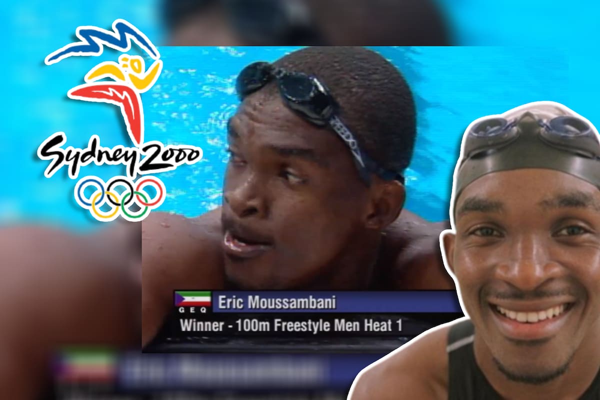 Conoce la historia de Eric Moussambani, el nadador olímpico que rompió record por ser el más lento... ¡Y ganó!