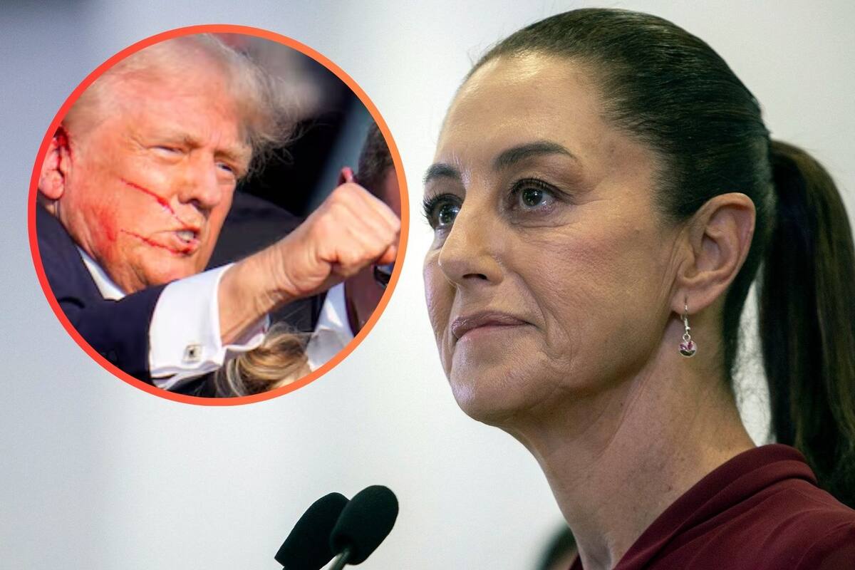 Sheinbaum afirma que no reforzará su seguridad tras atentado a Trump