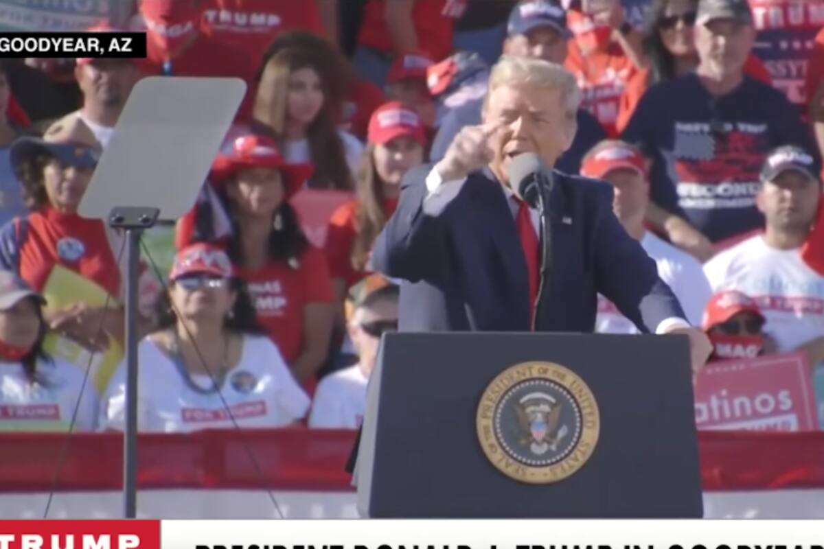 Promete Trump 2 millones de nuevos empleos para latinos al visitar Arizona