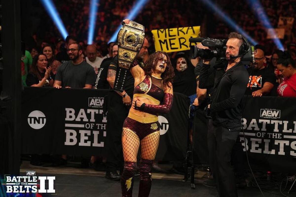 Thunder Rosa, la ‘Mera Mera’ que es de Tijuana y es campeona de AEW