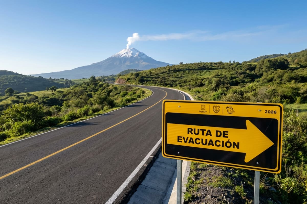 El Gobierno de México blindan las rutas de evacuación del Popocatépetl con una inversión millonaria y protocolos de ayuda humanitaria internacional para garantizar que cada refugio y camino sea seguro ante una posible emergencia volcánica
