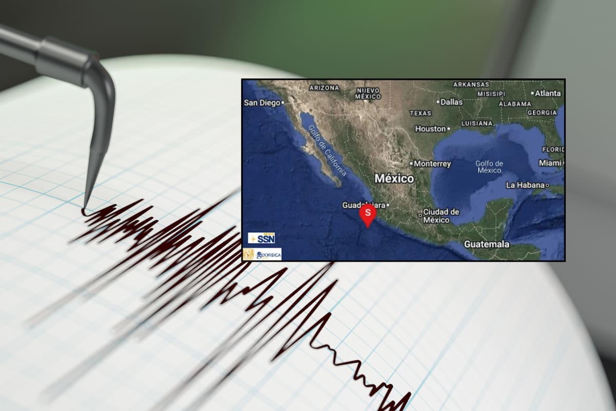 Sismo de magnitud 5.7 sacudió costas de Jalisco