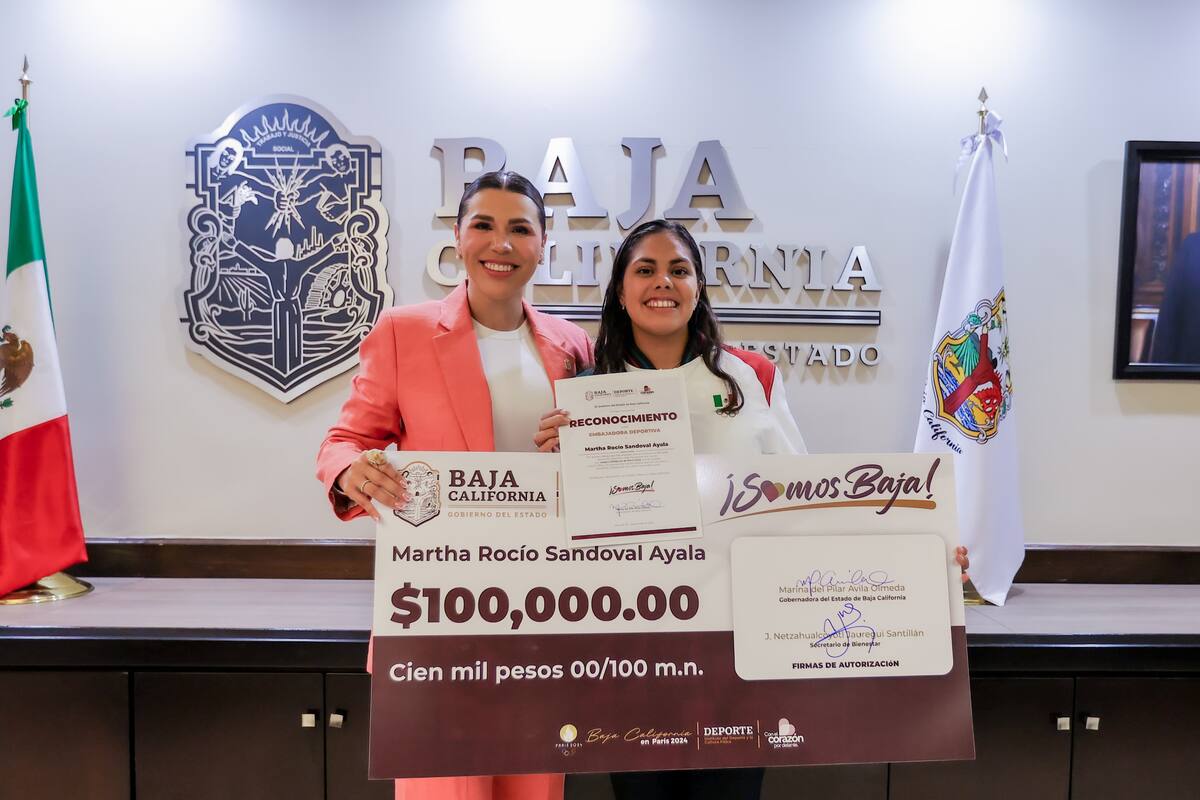 Seis deportistas recibieron un reconocimiento y un incentivo económico por su destacada participación en los Juegos Olímpicos.