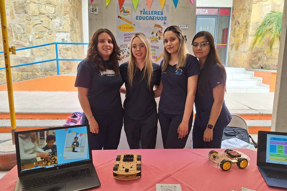 Estudiantes de la UES crean taller infantil Mentes Curiosas en Acción