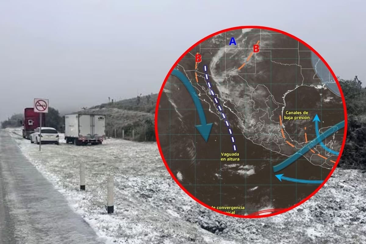 Clima hoy 30 de marzo: lluvias fuertes, vientos de hasta 70 km/h y posible aguanieve en zonas altas