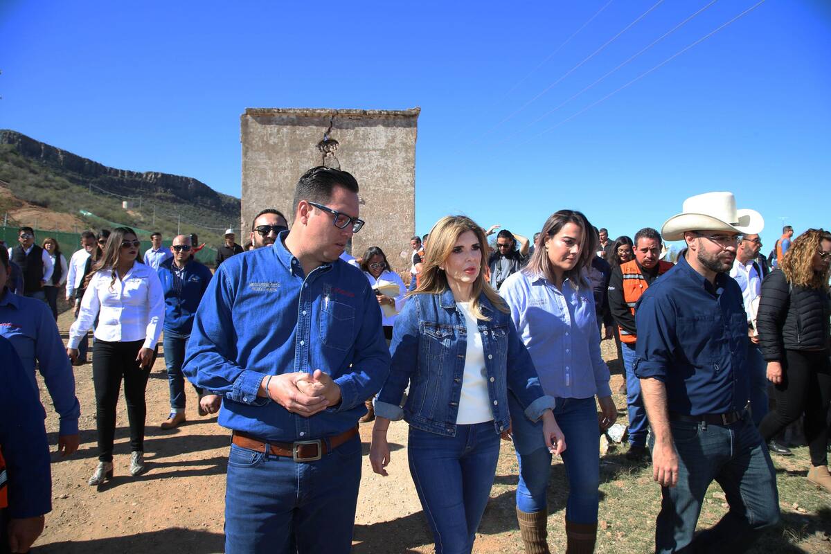 Inaugura Gobernadora Parque Cultural y red de agua en La Colorada