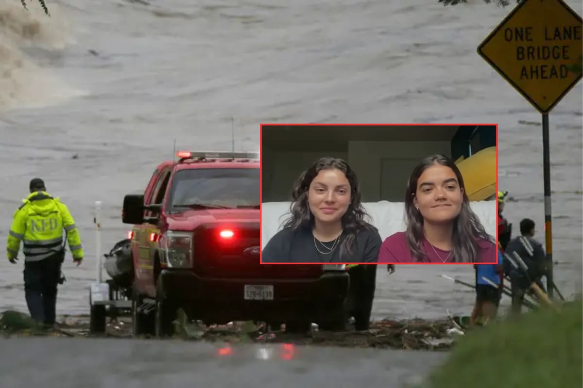 Dos jóvenes mexicanas salvan a 20 niñas durante inundaciones en Texas