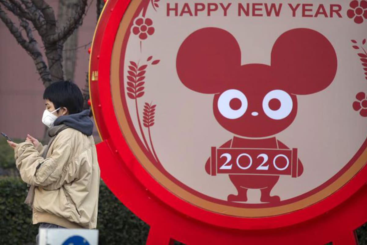 Peppa Pig cede su trono a Mickey Mouse en Año Nuevo chino