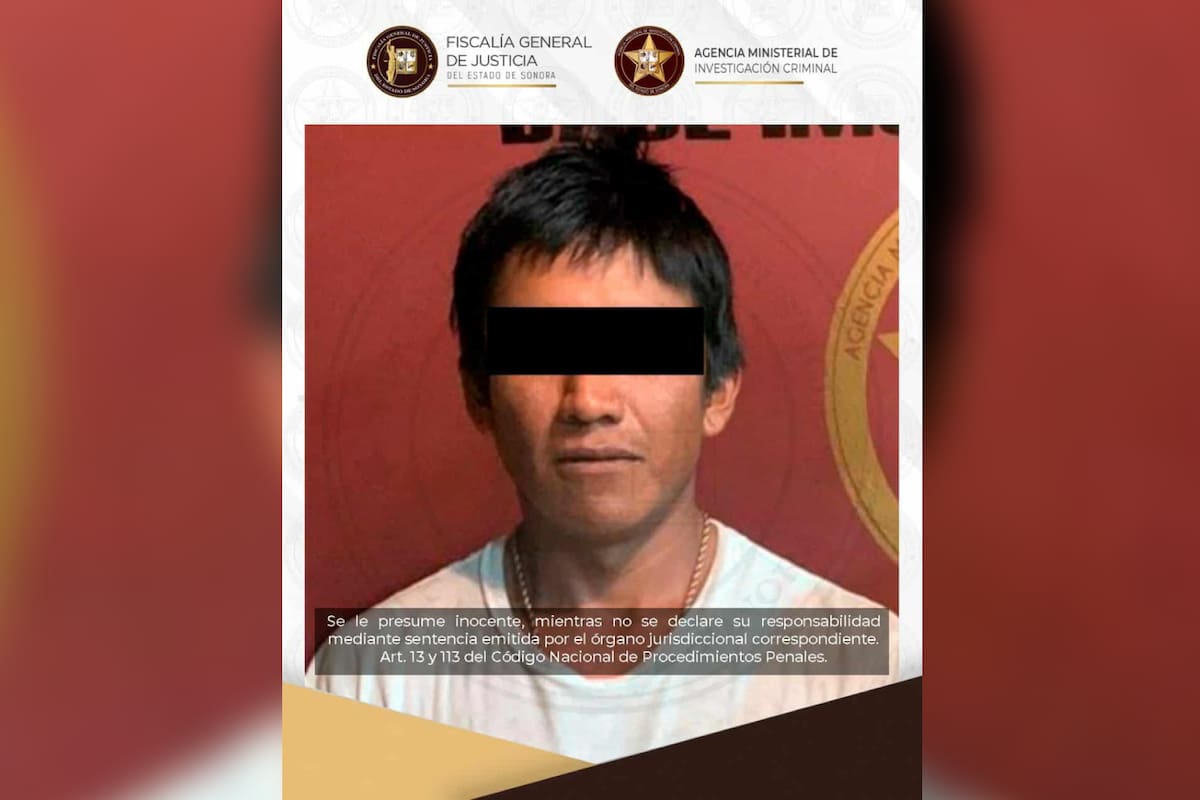 Procesan a hombre en Ímuris por tentativa de violación y lesiones; entró a la casa de la víctima y sus hermanos lo detuvieron