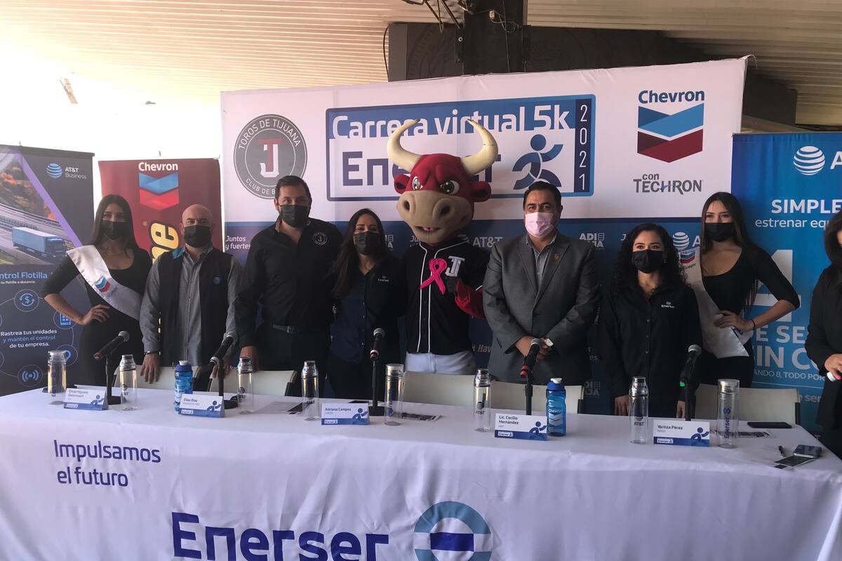 Toros de Tijuana y Enerser, presentan carrera virtual
