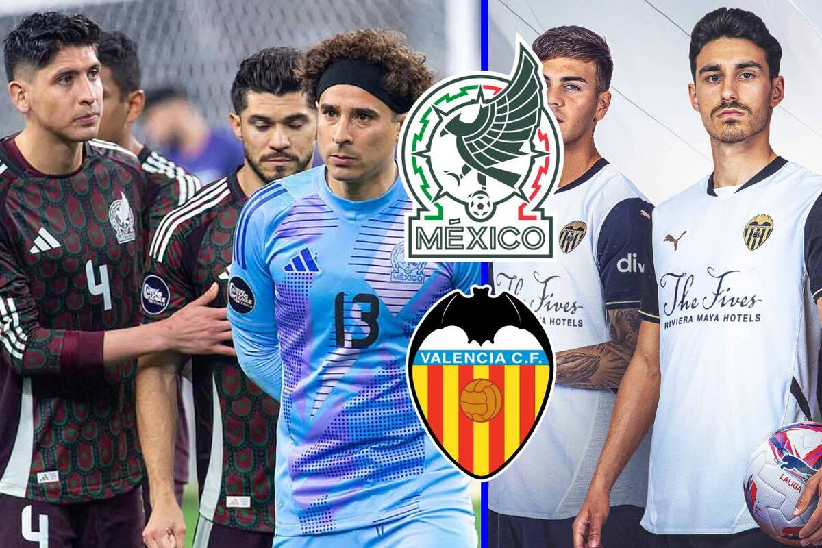 ¡En zona de descenso! Así llegaría el Valencia para su partido contra la Selección Mexicana