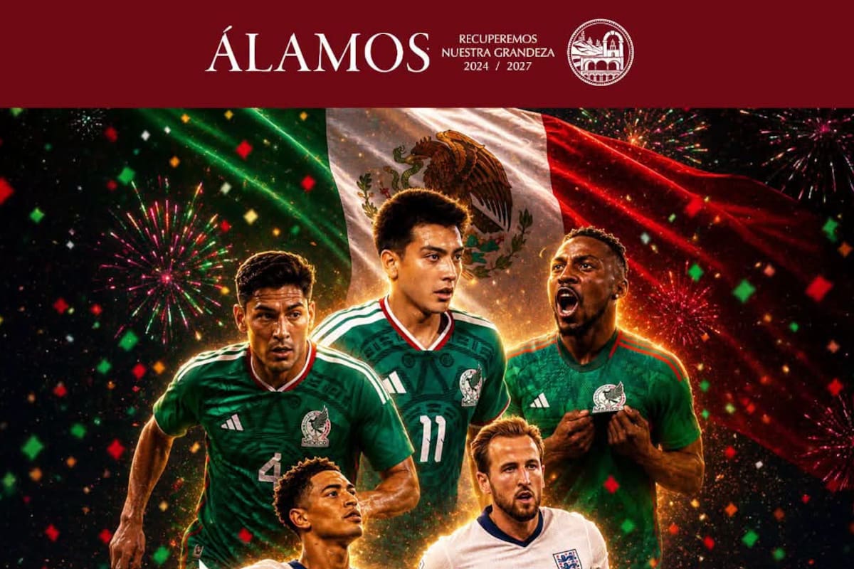 Álamos invita a ver México vs. Inglaterra en el Paseo Rosales de la Alameda este domingo 5 de julio