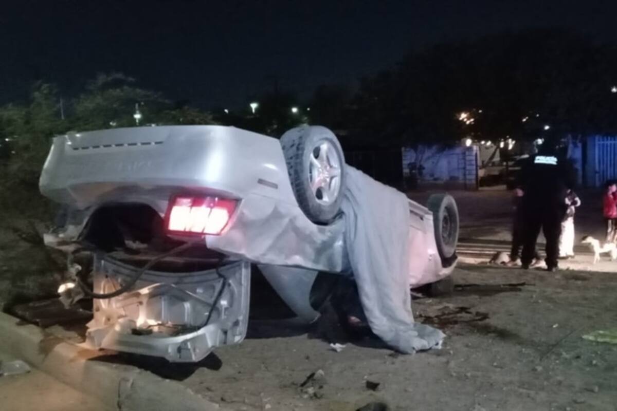 Muere conductor en volcadura sobre bulevar Río Nuevo