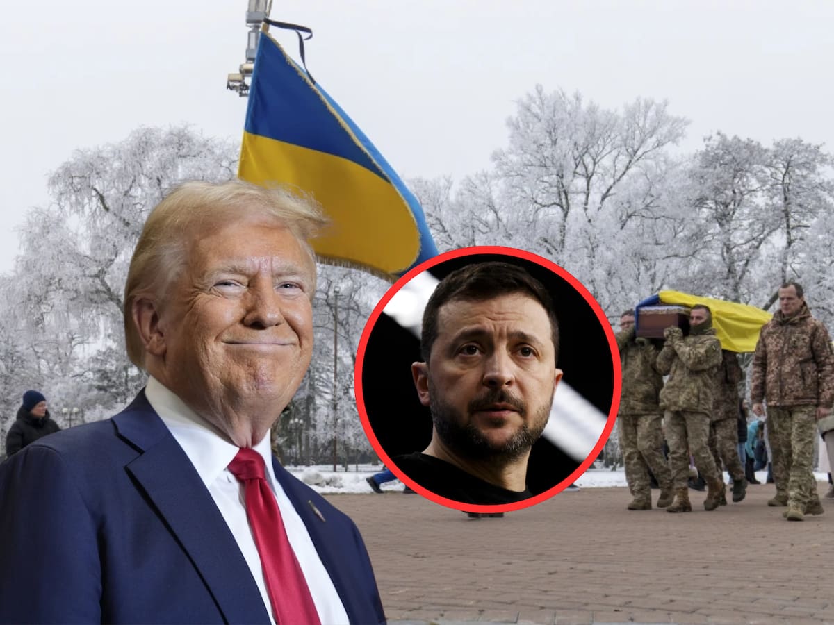 ¿Por qué no le conviene a Ucrania las propuestas lanzadas por Trump para una tregua entre Rusia y Ucrania? | Crédito: AP