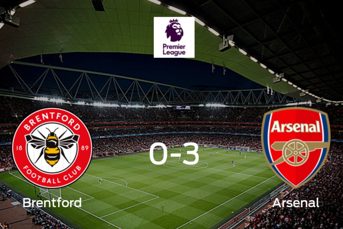 Arsenal muestra su poderío tras golear a Brentford (3-0)