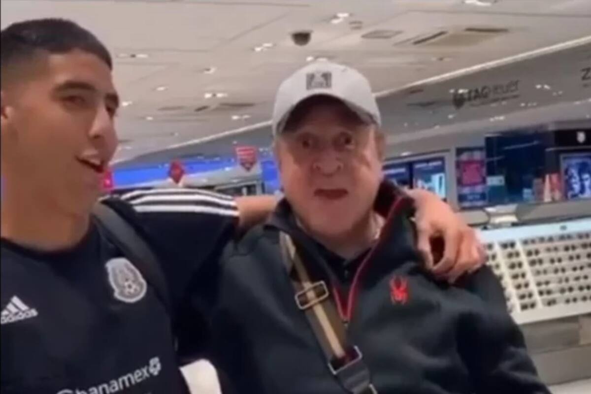 "Quico" se topa a México Sub 17 y convive con ellos