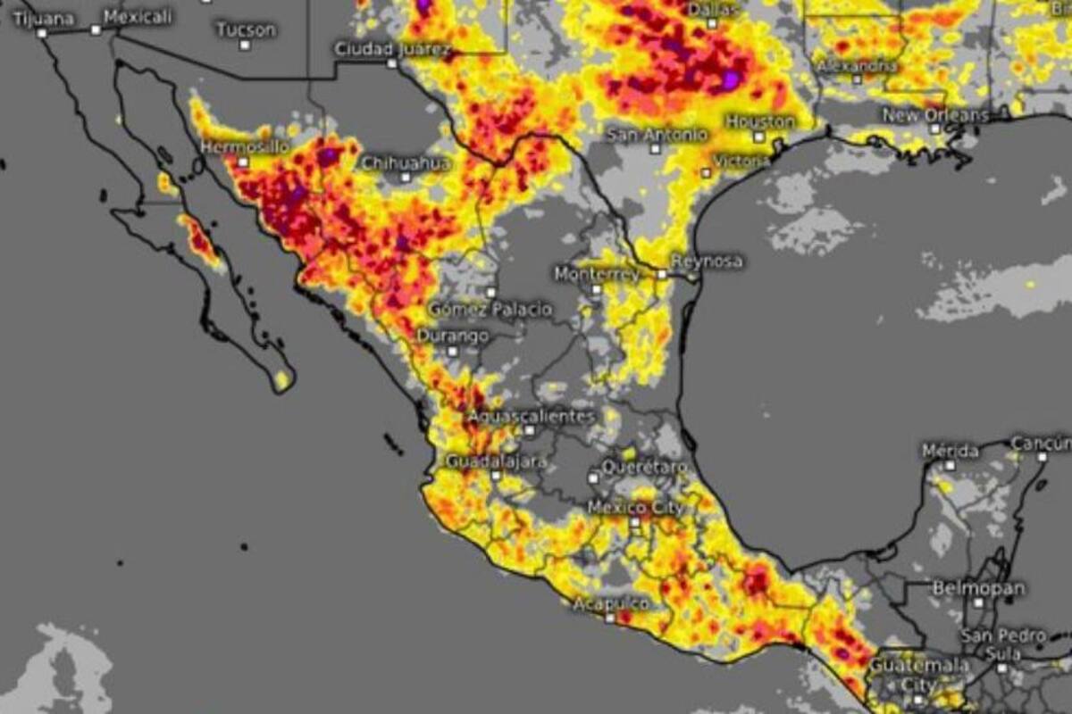 Clima: de 40 a 45 grados para Sonora y lluvias al Suroeste del país