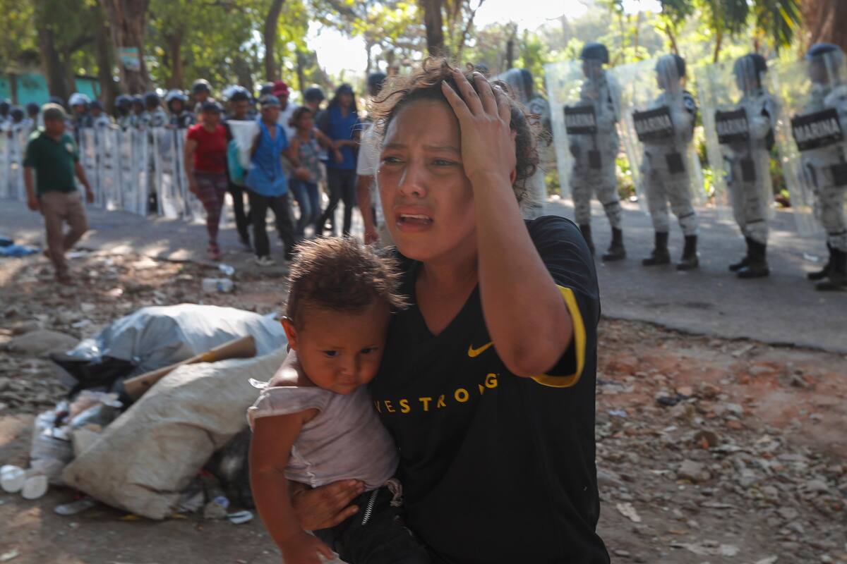 Frena Guardia Nacional con golpes a migrantes en Chiapas