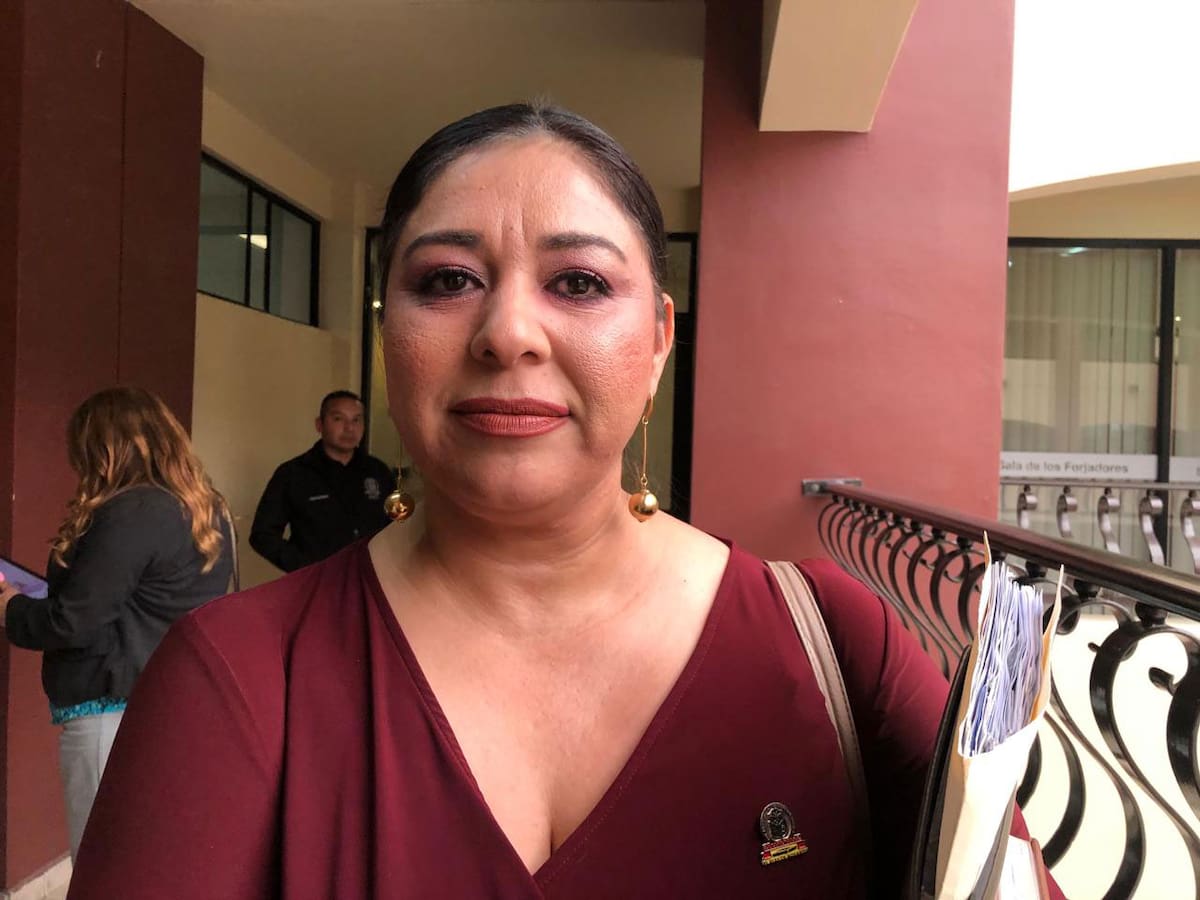 Nadia Moroyoqui Coronado, secretaria Seccional del Sindicato de Burócratas en Rosarito.