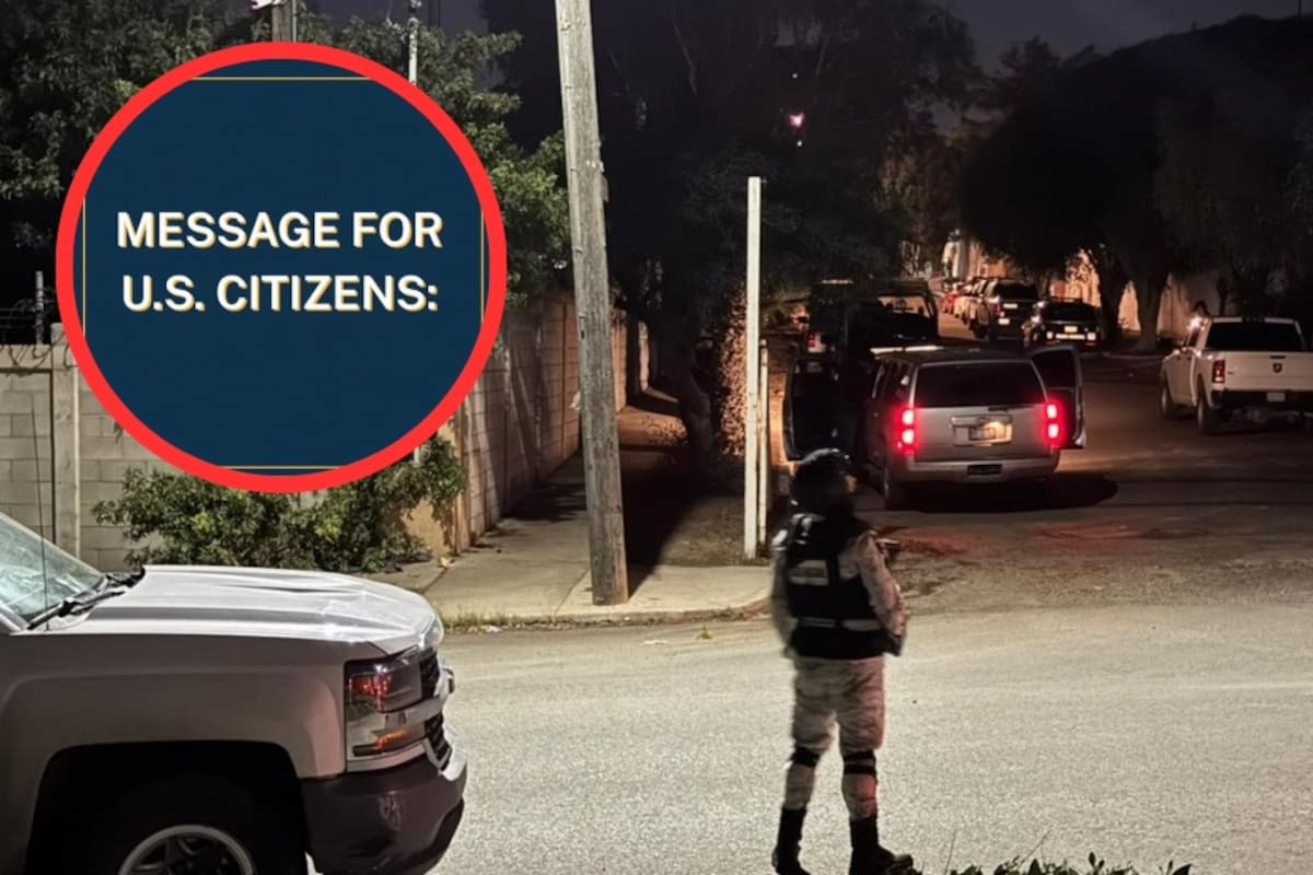 Advierte Consulado de EEUU en Tijuana de ataque en Playas
