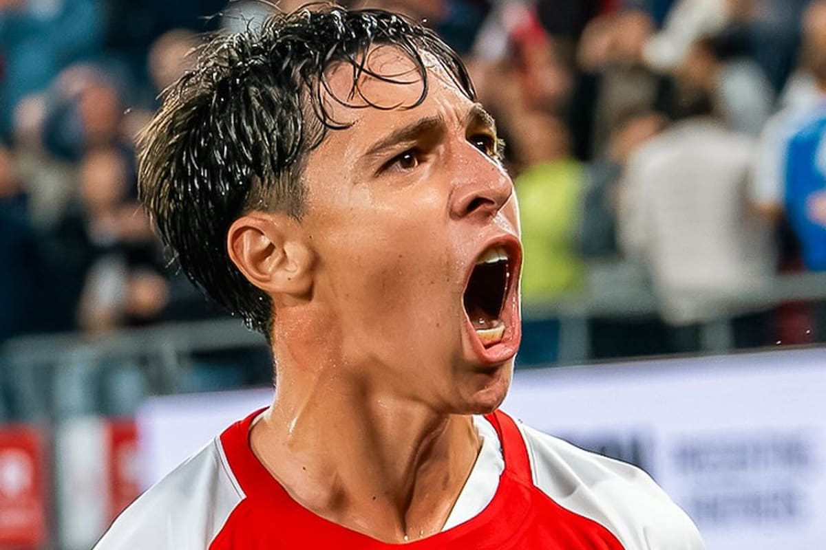Mateo Chávez marca un golazo en victoria del AZ Alkmaar