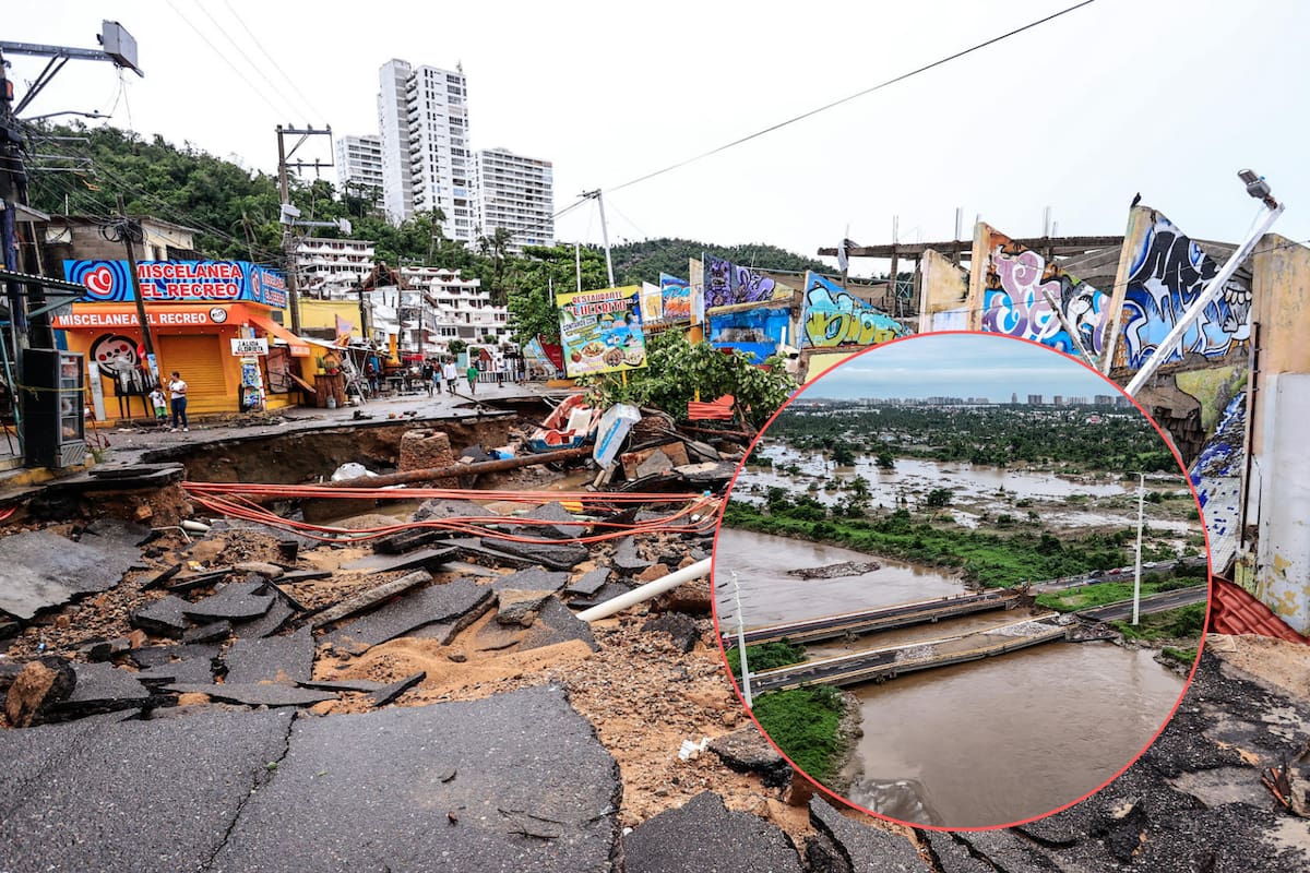 Huracán John: Aeropuerto de Acapulco limita vuelos y cierran 9 autopistas ante devastación