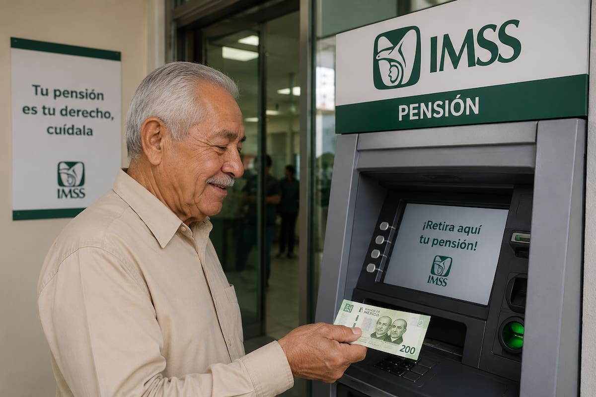 La recomendación es primero verificar la situación de la cuenta bancaria, que no esté inactiva o bloqueada y una vez confirmado, se puede consultar directamente con el IMSS el motivo del atraso. | Foto: Imagen Generada con IA