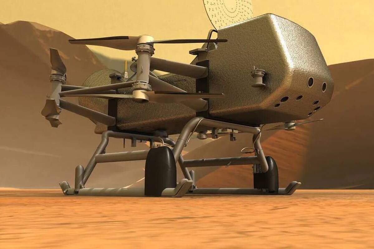 La NASA ha autorizado la misión de Dragonfly a Titán: busca encontrar vida fuera de la Tierra