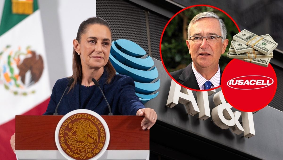 Claudia Sheinbaum acusa a Ricardo Salinas Pliego de defraudación en Estados Unidos por venta de Iusacell a AT&T, ¿quería hacer lo mismo que en México?