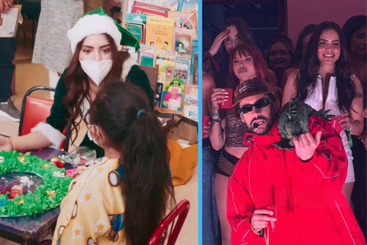 Samadhi Zendejas regala juguetes a niños en hospital tras apoyar a Yeri Mua en “La Casita” de Bad Bunny