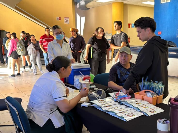 Aplican vacuna contra el sarampión a alumnos del Itson