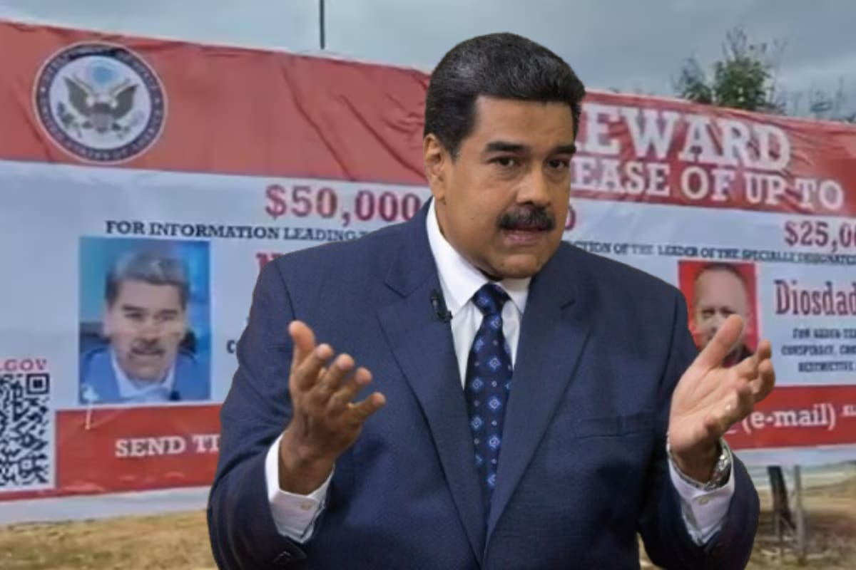 Esto se sabe de la valla con la millonaria recompensa por Nicolás Maduro que apareció en la frontera entre Colombia y Venezuela